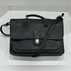 Coach # 05180 Classic Metropolitan Leather Briefcase Business Laptop Bag Office